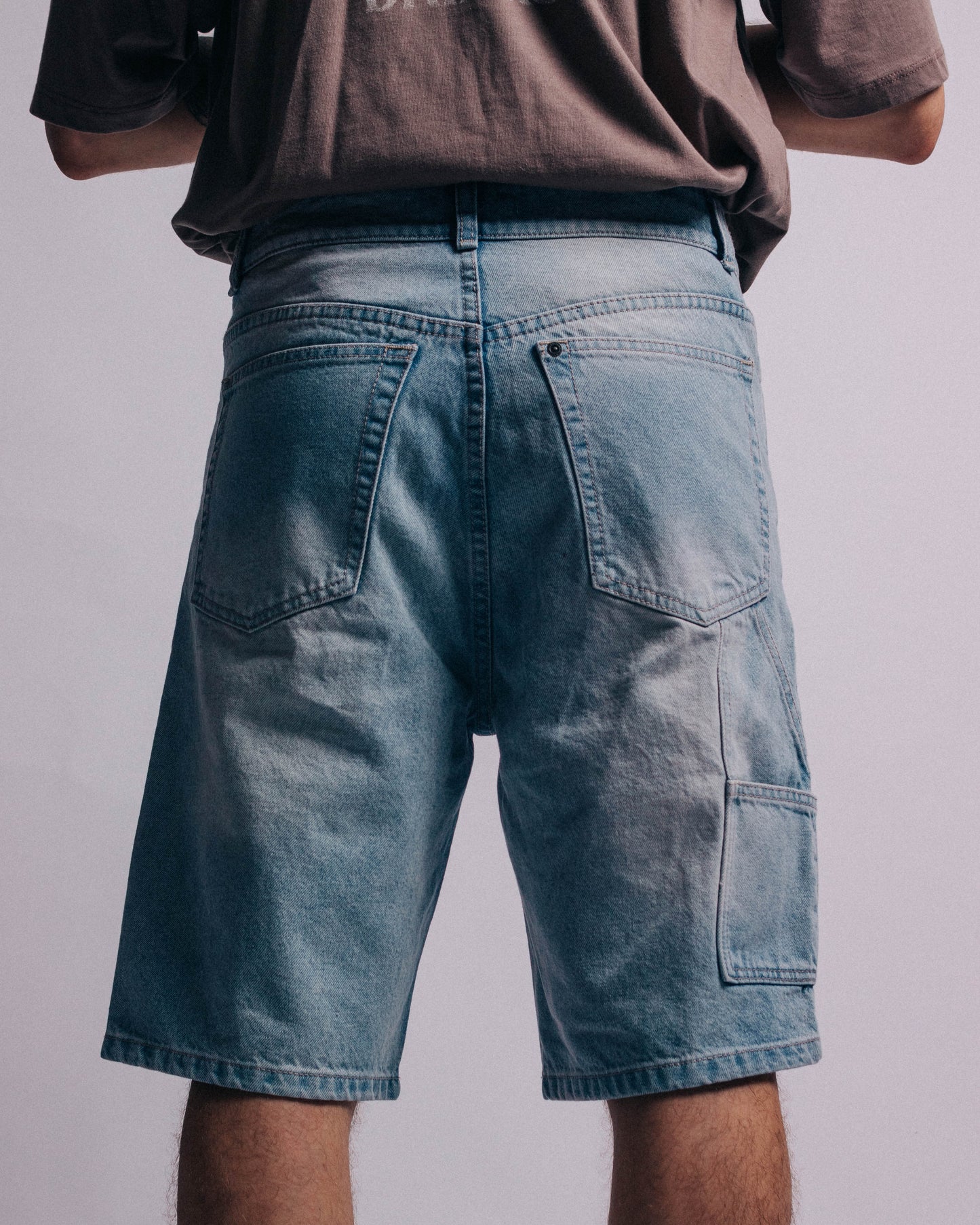 SHORT DENIM CARPENTER