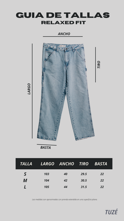 CARPENTER DENIM LIGHT BLUE