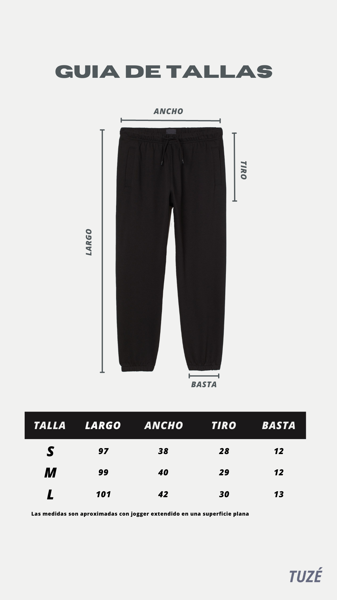 JOGGER BÁSICO NEGRO