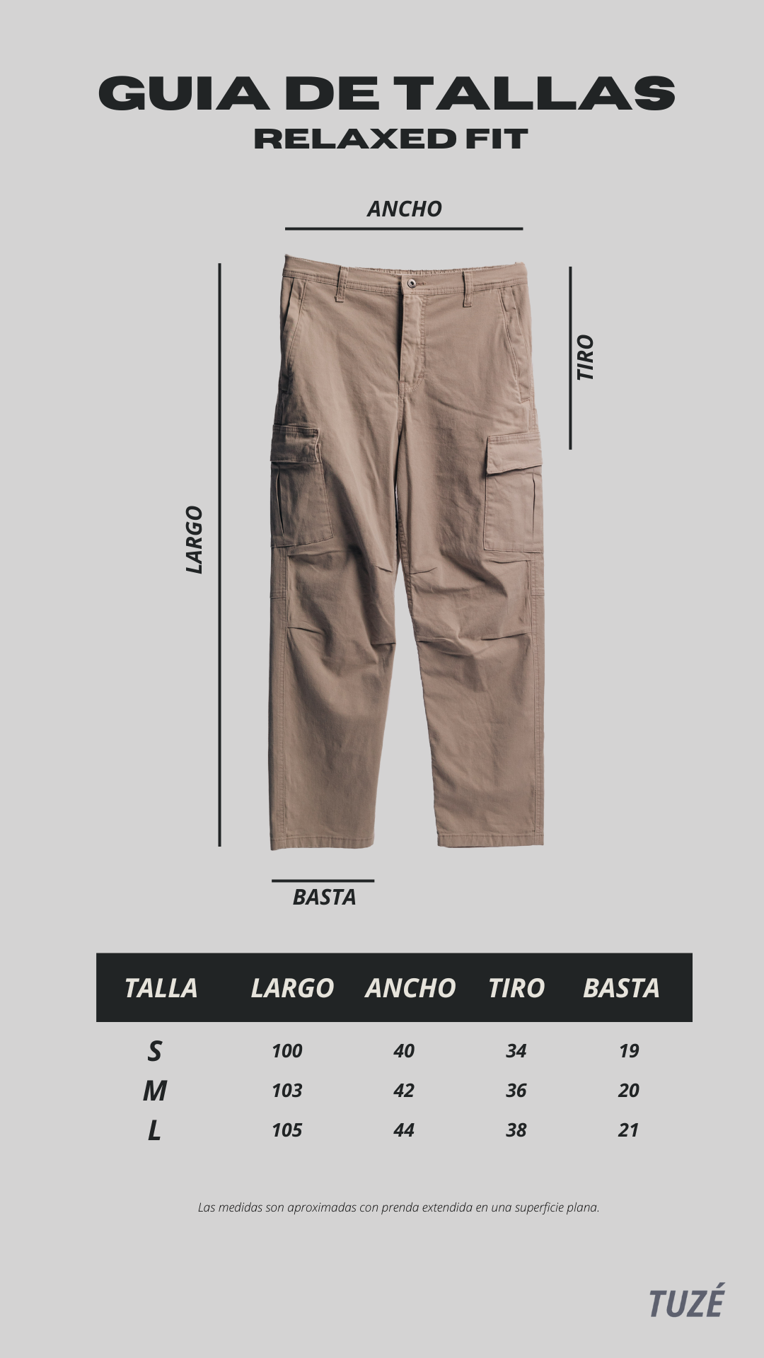 CARGO PANT DRILL LIGHT KHAKI