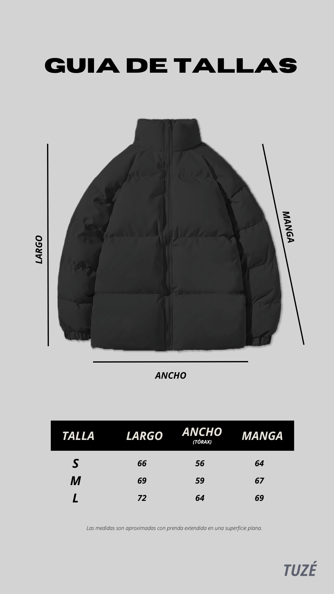 PUFFER JACKET BLACK