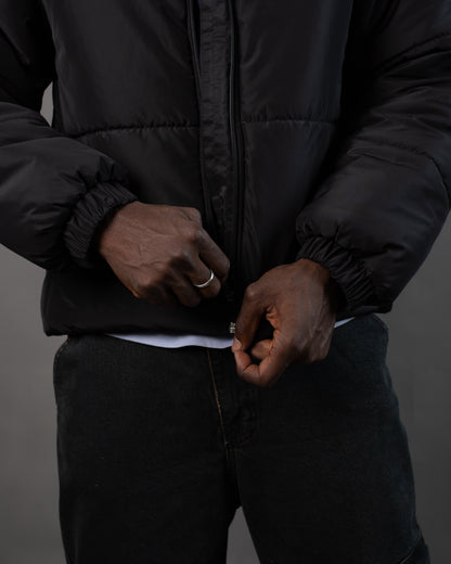 PUFFER JACKET BLACK