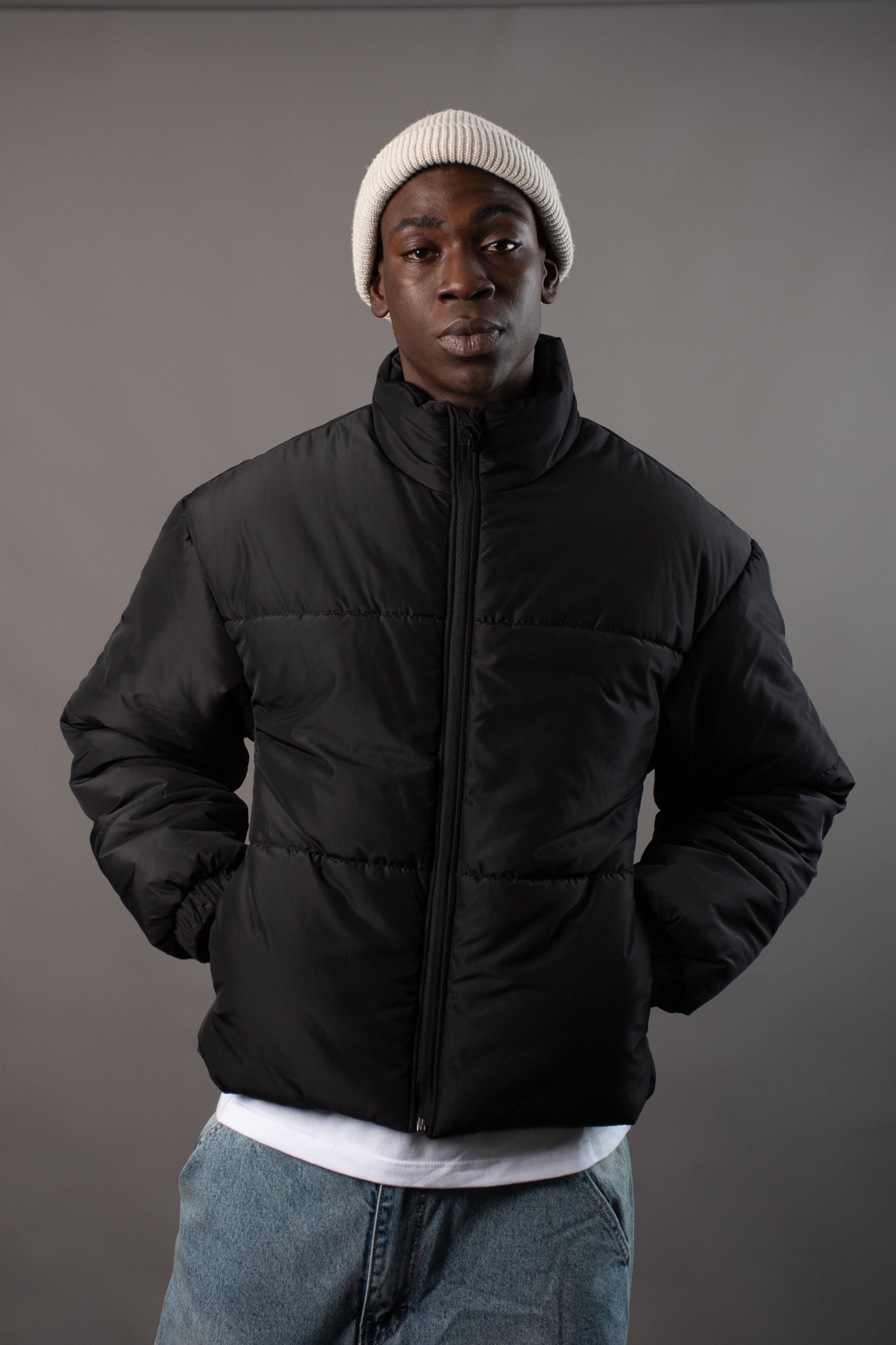 PUFFER JACKET BLACK