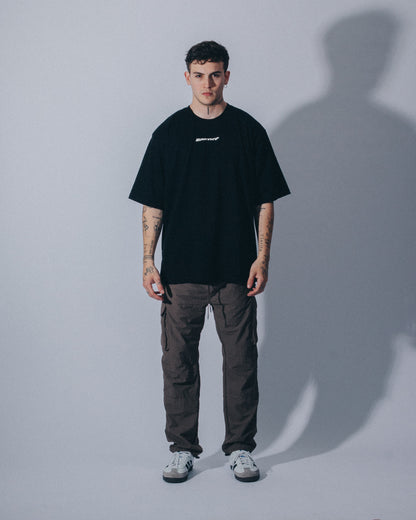 POLO OVERSIZE EARTHY NEGRO