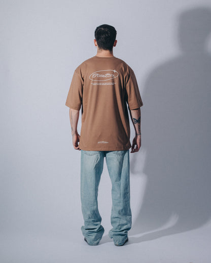 OVERSIZE POLO TERRACOTTA CAMEL