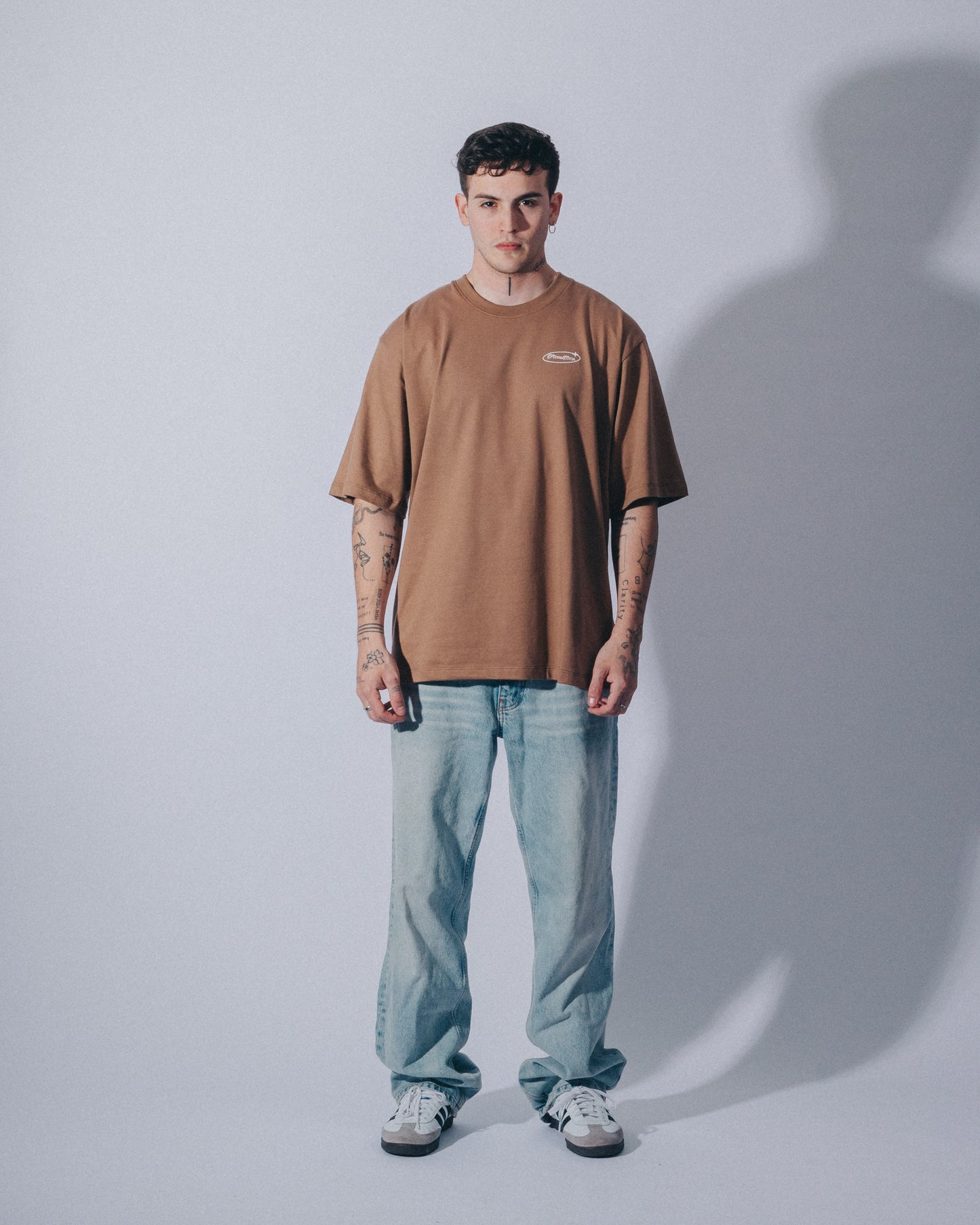 OVERSIZE POLO TERRACOTTA CAMEL