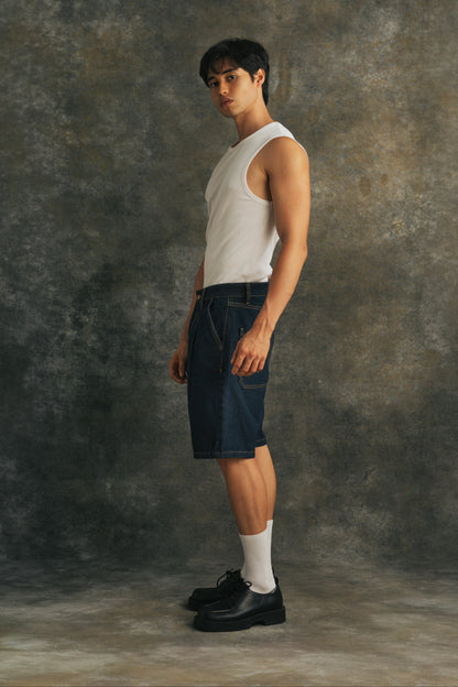 RAW DENIM SHORT