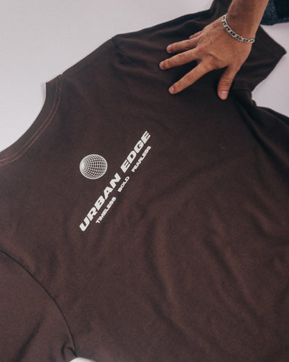 REGULAR URBAN BROWN POLO SHIRT