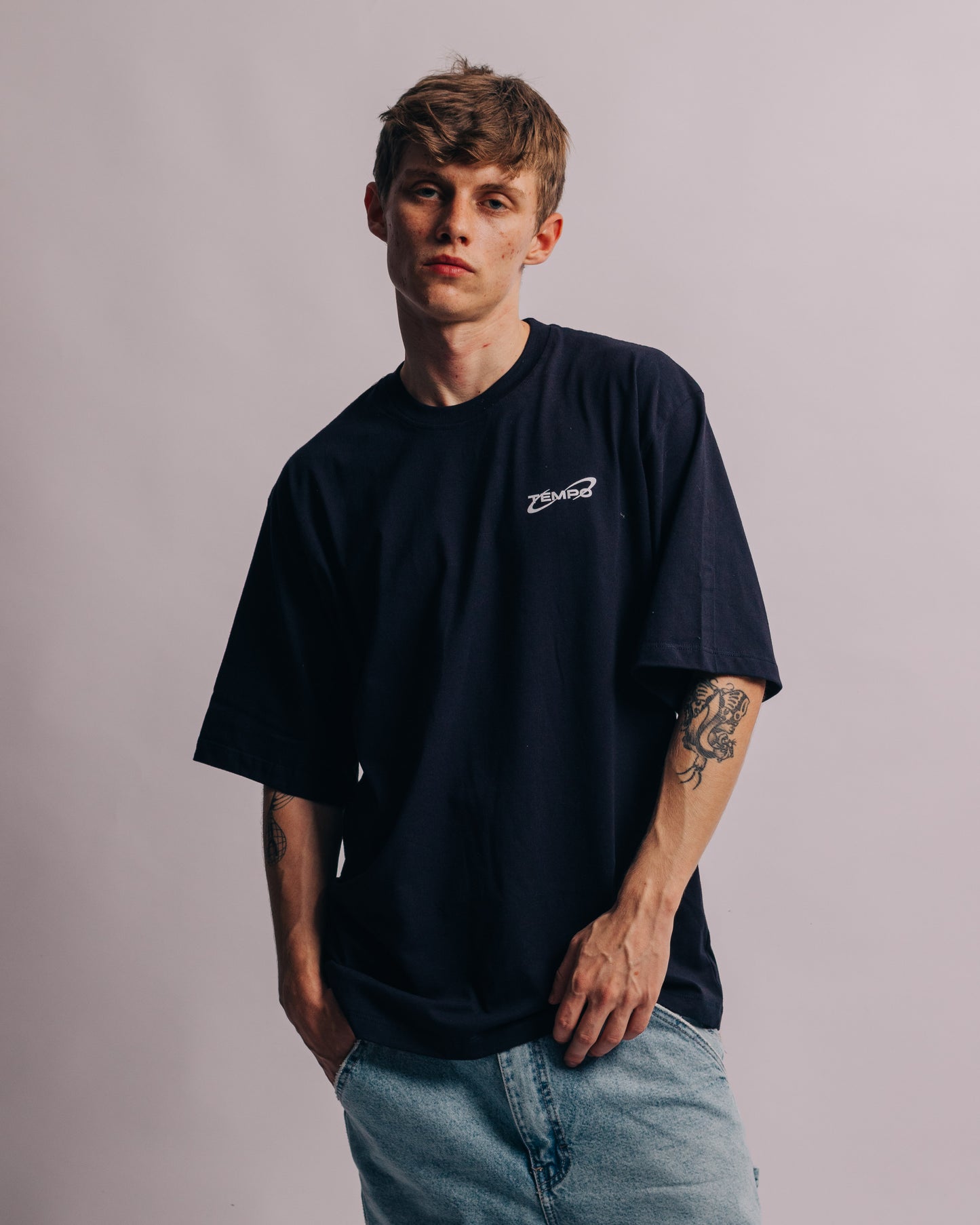 OVERSIZE ETERNAL NAVY POLO